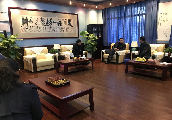株洲市教育局年檢工作組，到我校檢查指導(dǎo)工作